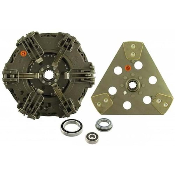 Aftermarket F5196818NU1 Kit 11 Dual Stage Clutch Kit, w Bearings Fits Case IH F5196818NU1 Kit-HYC - main